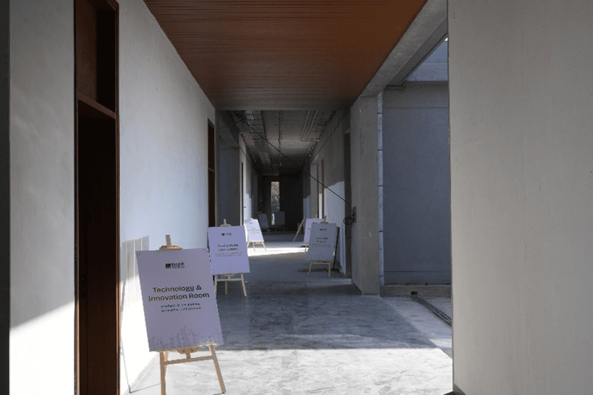 Academic wing of Shivalik Institute campus